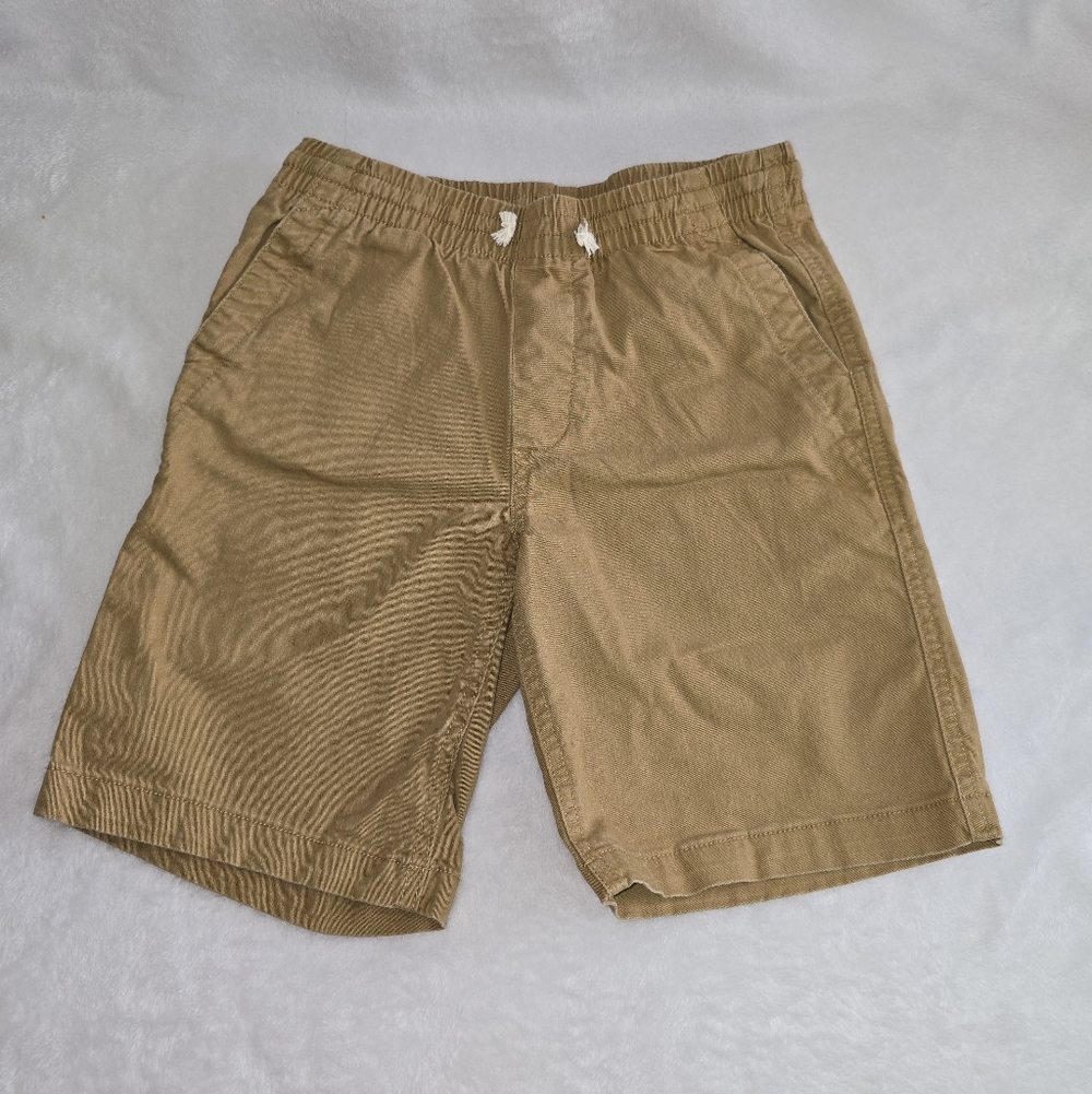 Gap Kids Boys Flat Front Tan Shorts, Size 10-12